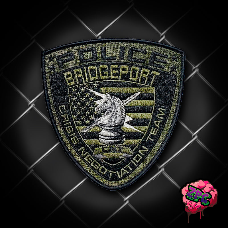 BPD- Bridgeport Police Connecticut Crisis Negotiation Team Patch