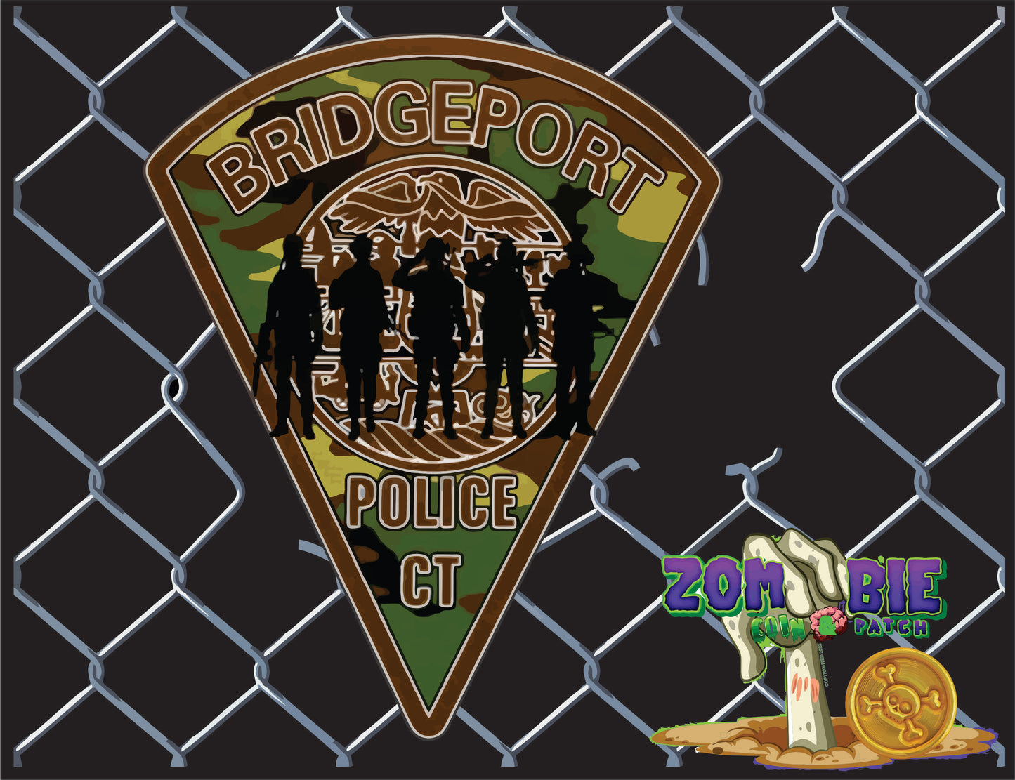 BPD Bridgeport Police Department Veterans Day 2026 Patches