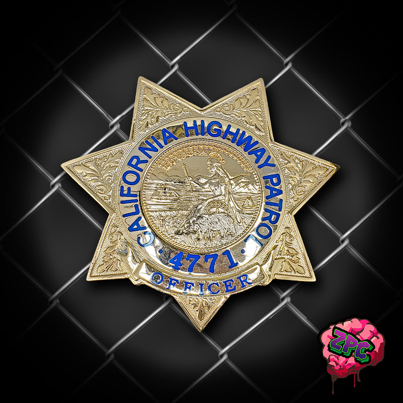 CHP-California Highway Patrol- Officer Badge - California Highway Patrol