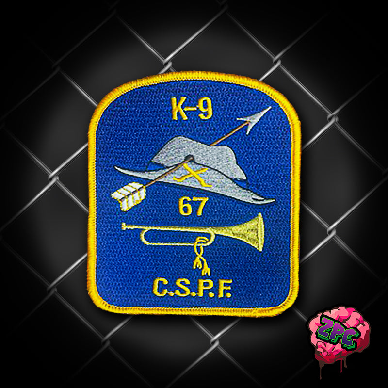 CSP-Connecticut State Police-K-9 67 Patch