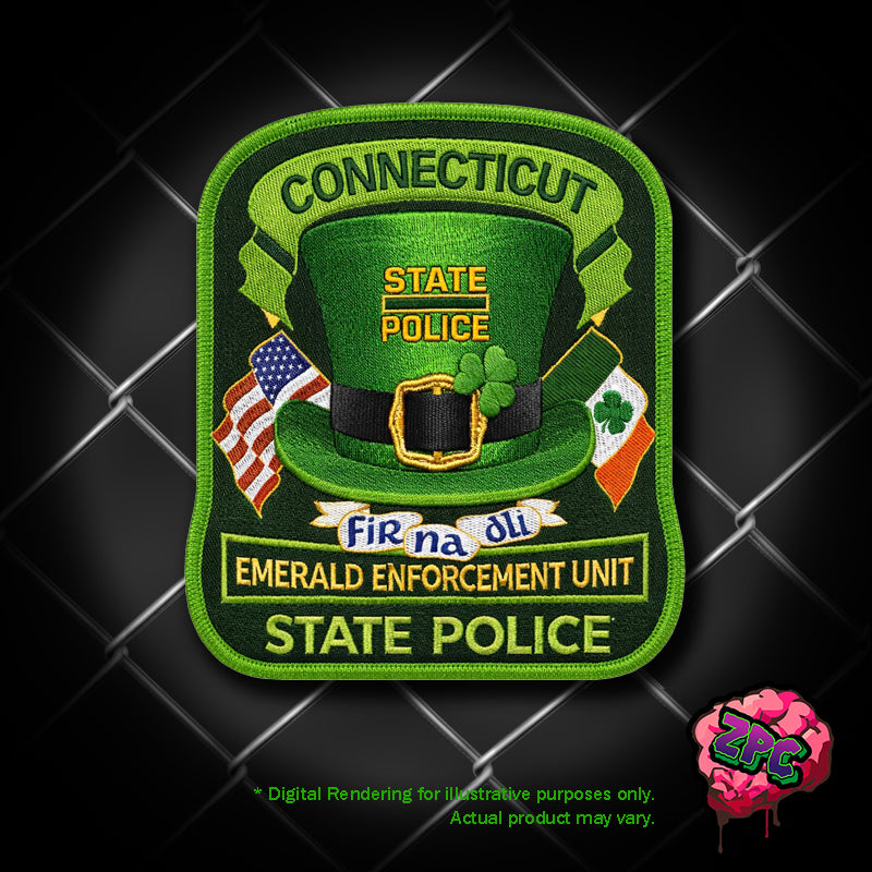 CSP Connecticut State Police- St. Patrick's Day 2026- "Fir Na Dli"