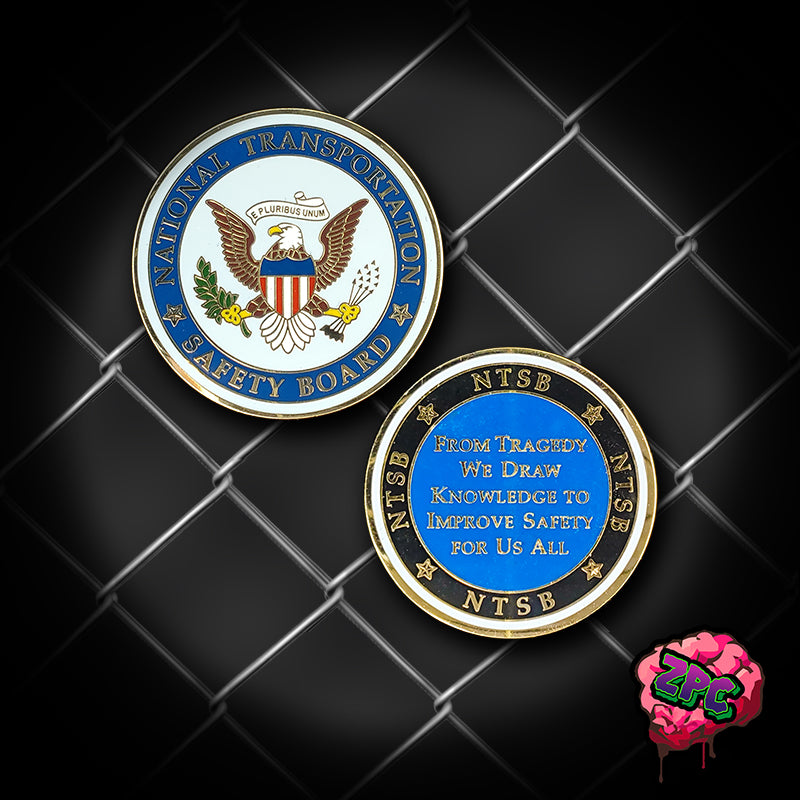 NTSB- National Transportation Safety Board- NTSB - Challenge Coin