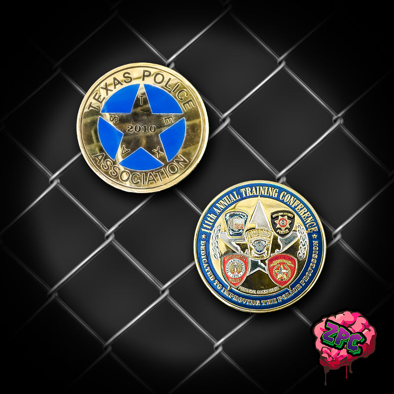 TX- TXDPS - 111th Annual L.E.O. Training Conference Coin - Texas Police Association