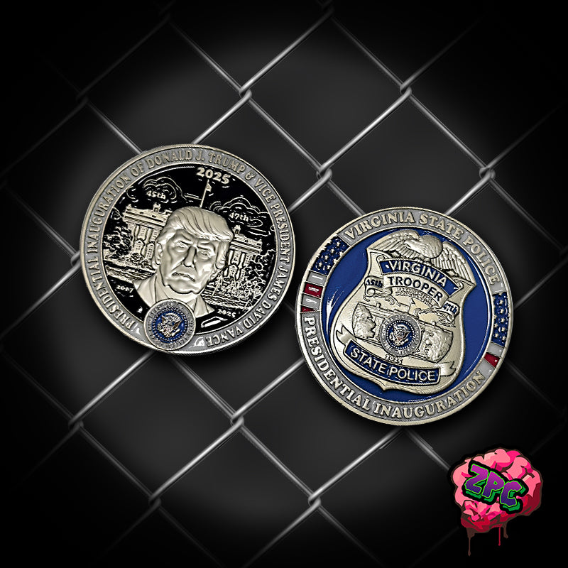 VSP- VIRGINIA STATE POLICE 2025 Inauguration Coin