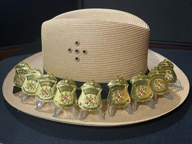 MSP- Maryland State Police - 1/2 Size Mini Courtesy - Family Badge