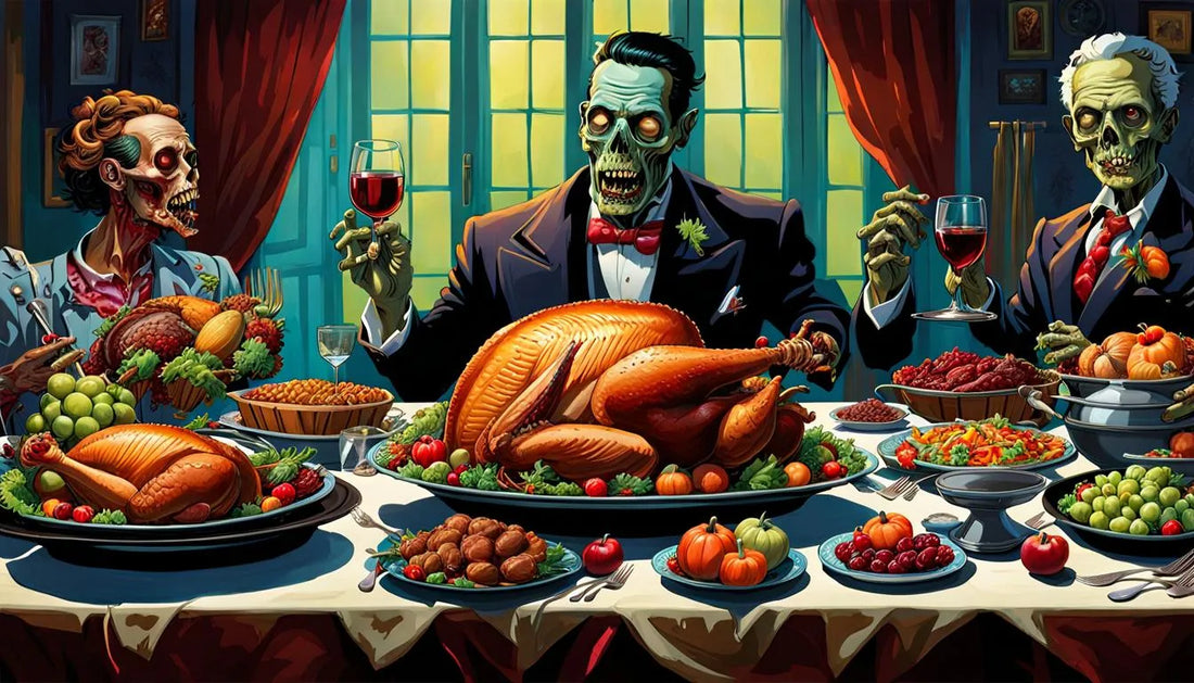 Happy Thanksgiving to our Zombie-Friends and Family. DISCOUNT STARTS TODAY TILL CYBER MONDAY 12/02/2024 👽  Remember to Visit Us for Pre-Black-Friday Thru Cyber Monday for 25 % Off Everything in Stock. Code: "TGFALLINGAPART25"  https://www.zombie-patch.co