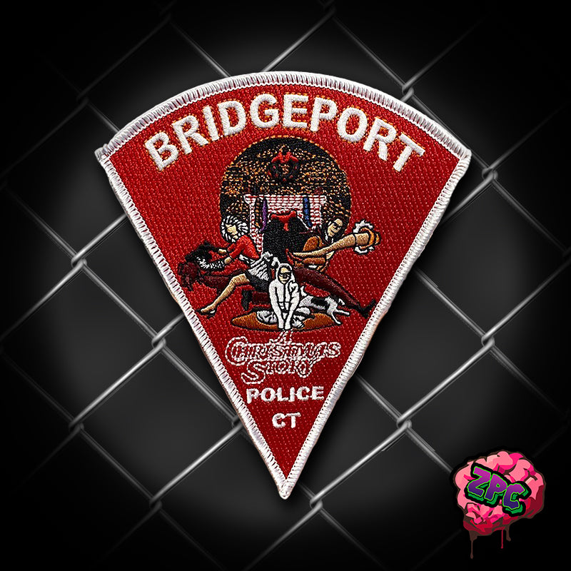 BPD- Bridgeport Police Department CT. 2024 Christmas Patches Collection
