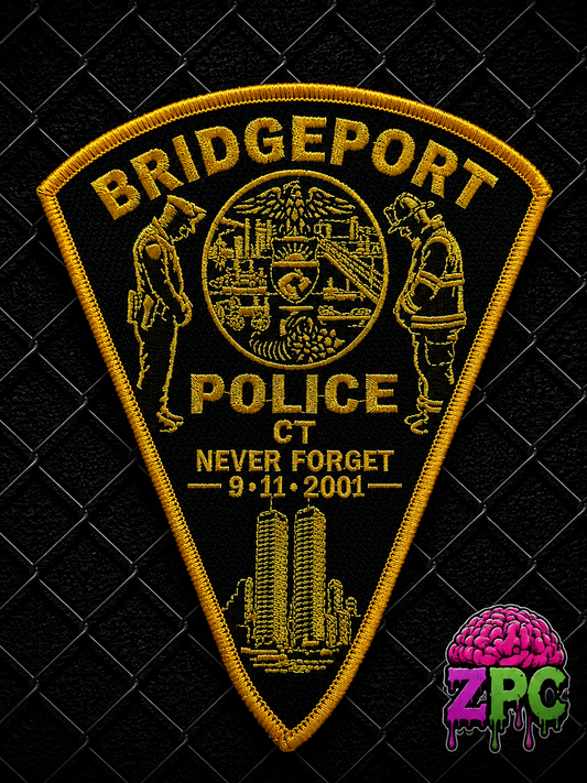 BPD Bridgeport Police Department 9/11 25th Anniversary Memorial