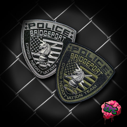 BPD- Bridgeport Police Connecticut Crisis Negotiation Team Patch