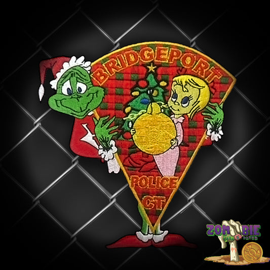 BPD- Bridgeport Police Connecticut - Christmas- BPD Holiday Patch- "A Little Bit More..."