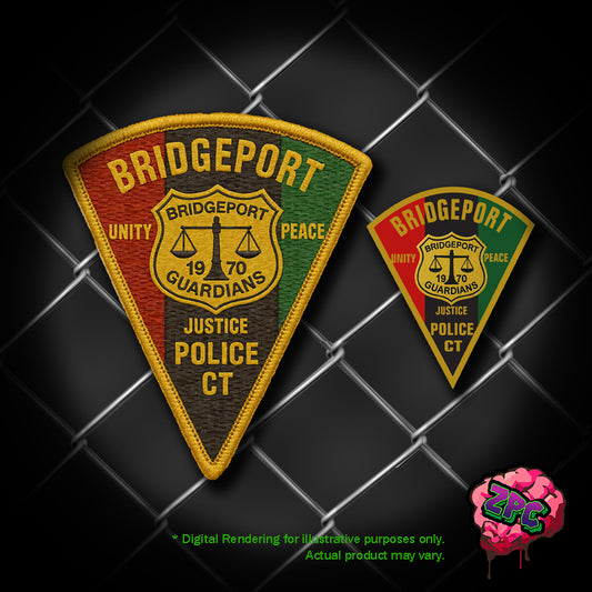 BPD Bridgeport Police Department Guardians Classic Patch