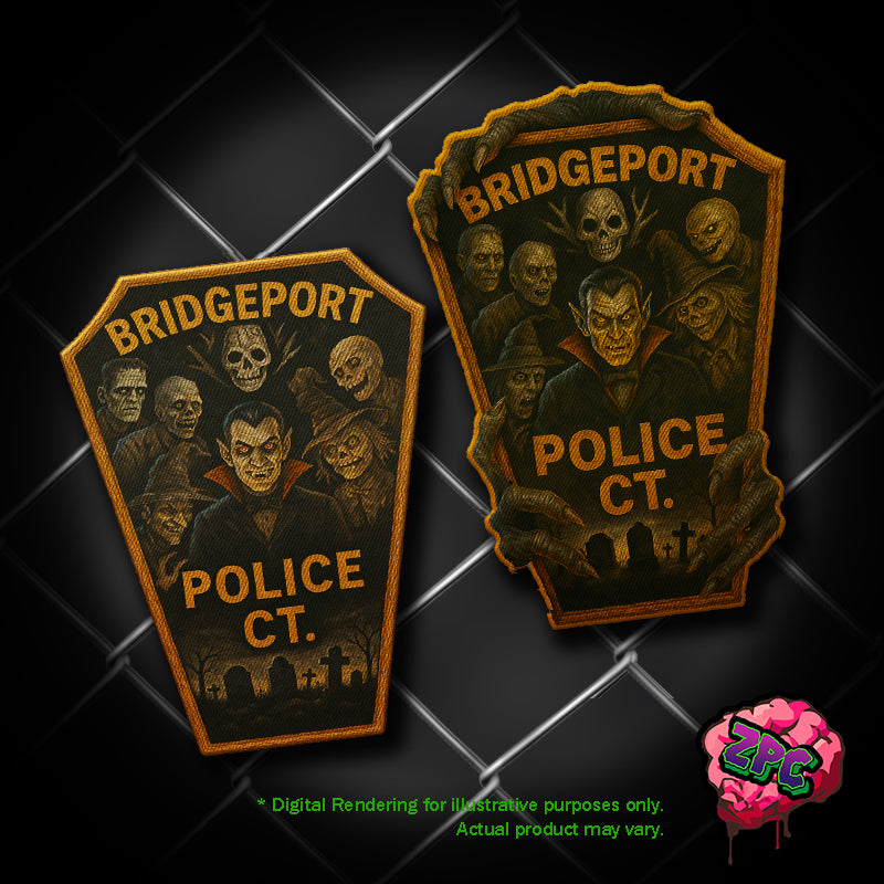 BPD Bridgeport Police Department Halloween 2026 Patches