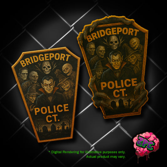 BPD Bridgeport Police Department Halloween 2026 Patches