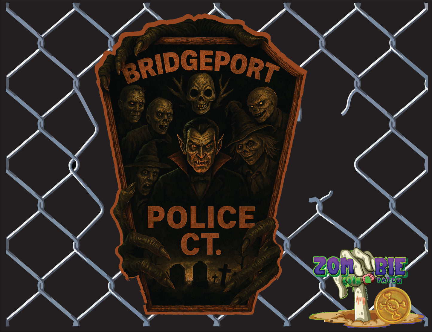 BPD Bridgeport Police Department Halloween 2026 Patches