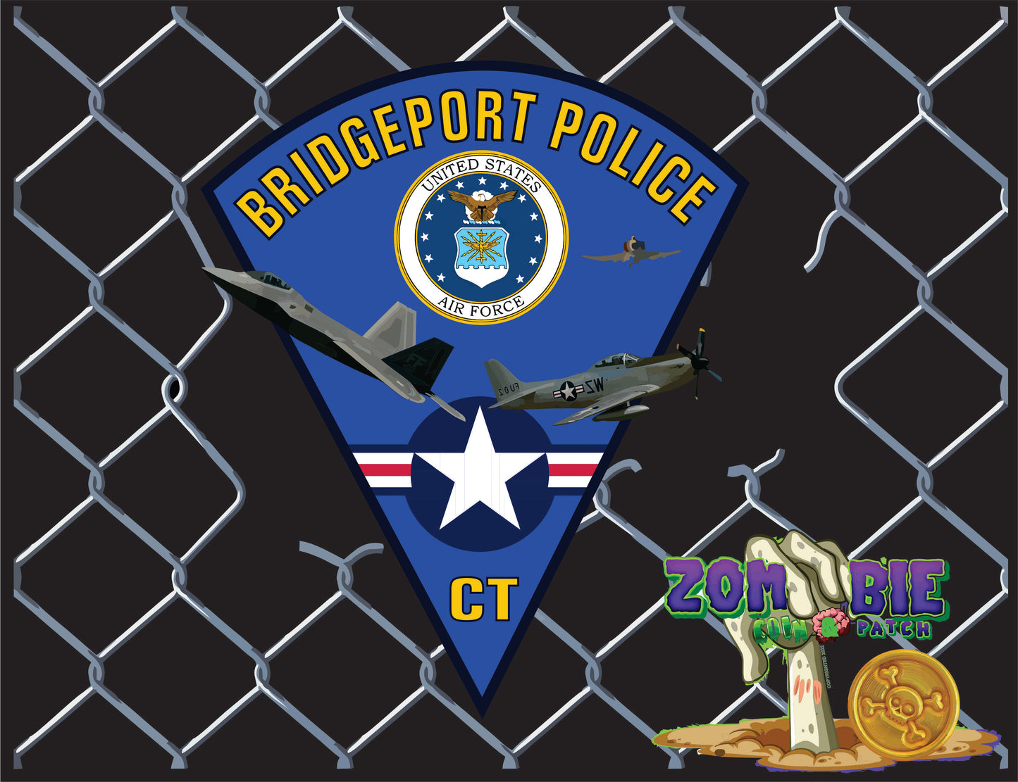 BPD Bridgeport Police Department Veterans Day 2026 Patches