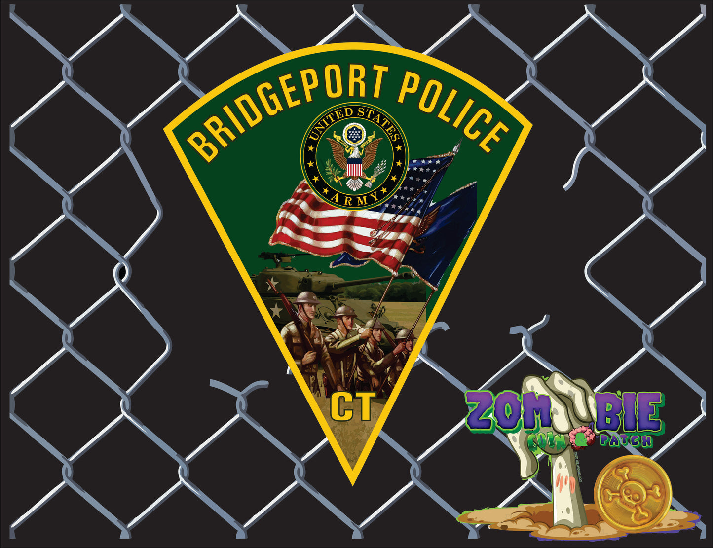 BPD Bridgeport Police Department Veterans Day 2026 Patches