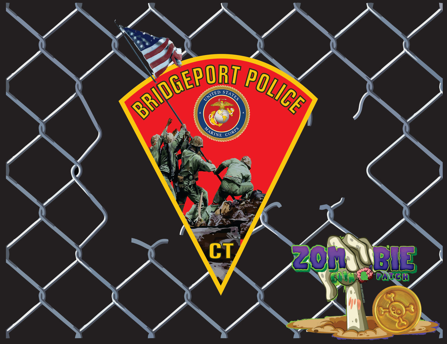 BPD Bridgeport Police Department Veterans Day 2026 Patches