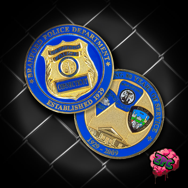 CT-Branford Connecticut Police Dept 80th Anniversary - CONNECTICUT