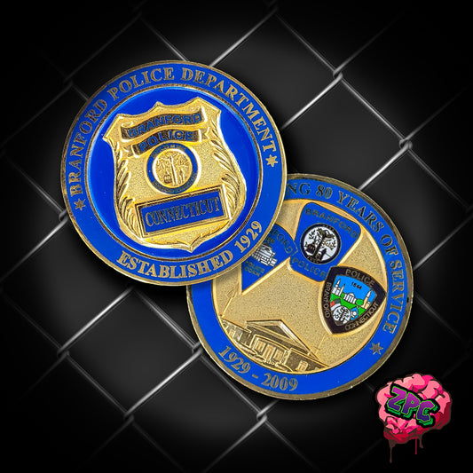 CT-Branford Connecticut Police Dept 80th Anniversary - CONNECTICUT
