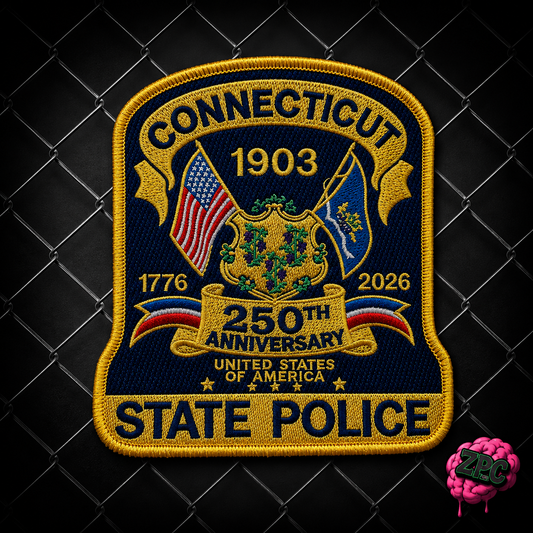 Connecticut State Police 250th Semiquincentennial 1776-2026