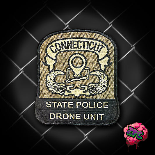 CSP-Connecticut State Police- Drone Unit Patch