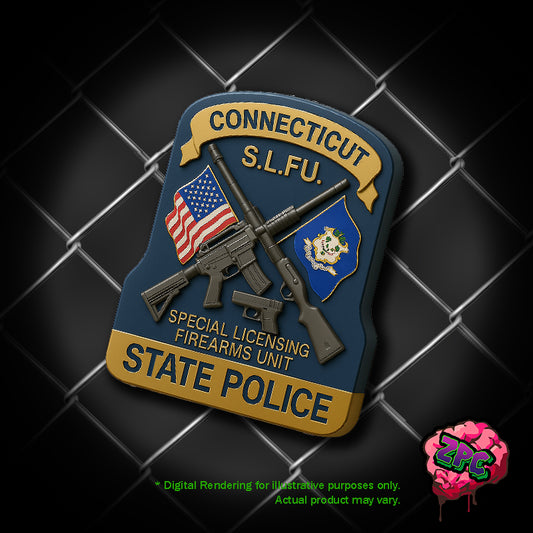CSP- CONNECTICUT STATE POLICE SPECIAL LICENSING FIREARMS UNIT- Patch