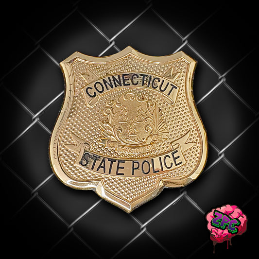 CSP- Connecticut State Police 100th Anniversary Commemorative Badge
