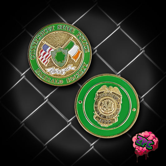 CSP- Emerald Society Coin - Connecticut State Police