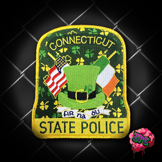 CSP- Connecticut State Police - St. Patrick's Day 2025 - "Green Hat"