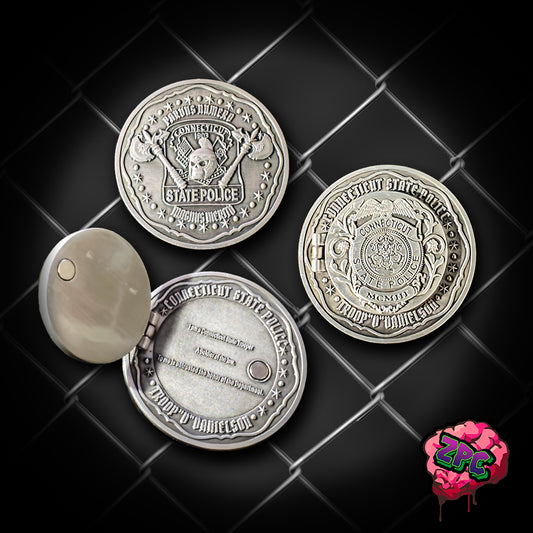 CSP - Connecticut State Police Troop D - John Wick Challenge coin