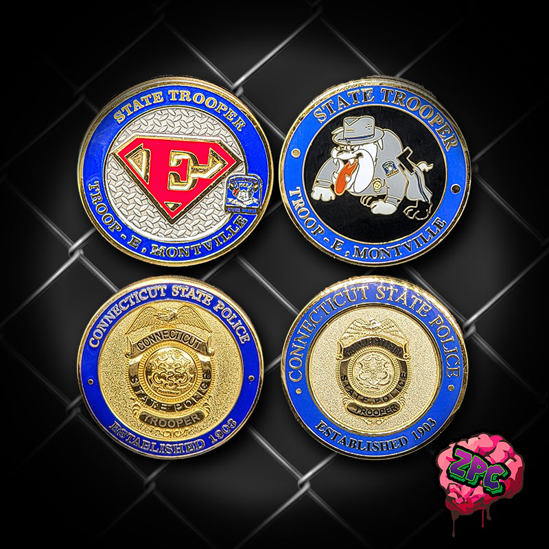 CSP - Connecticut State Police Troop E Montville (Variation)