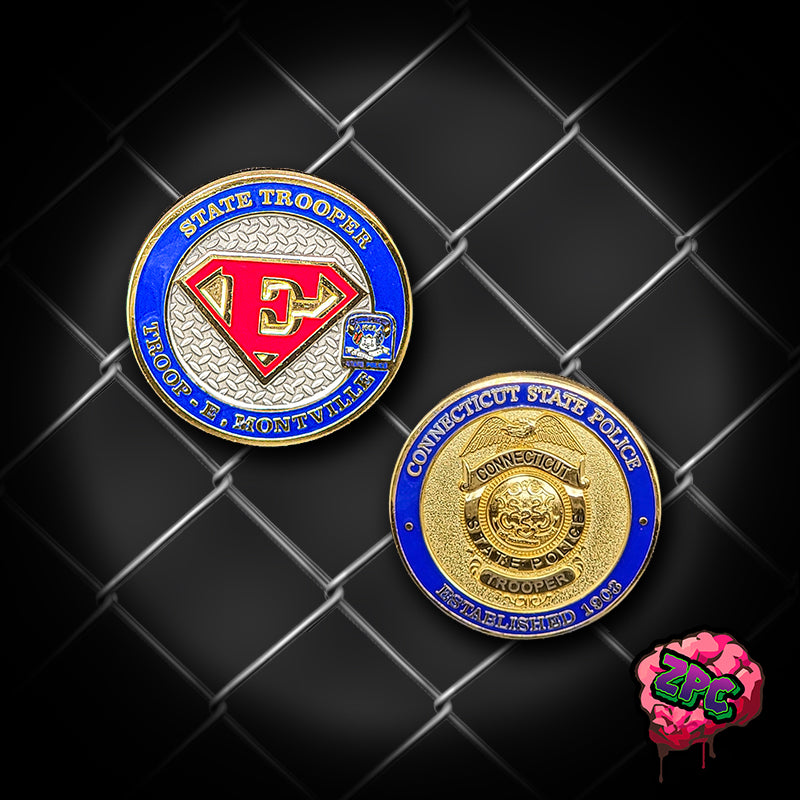 CSP - Connecticut State Police Troop E Montville (Variation)