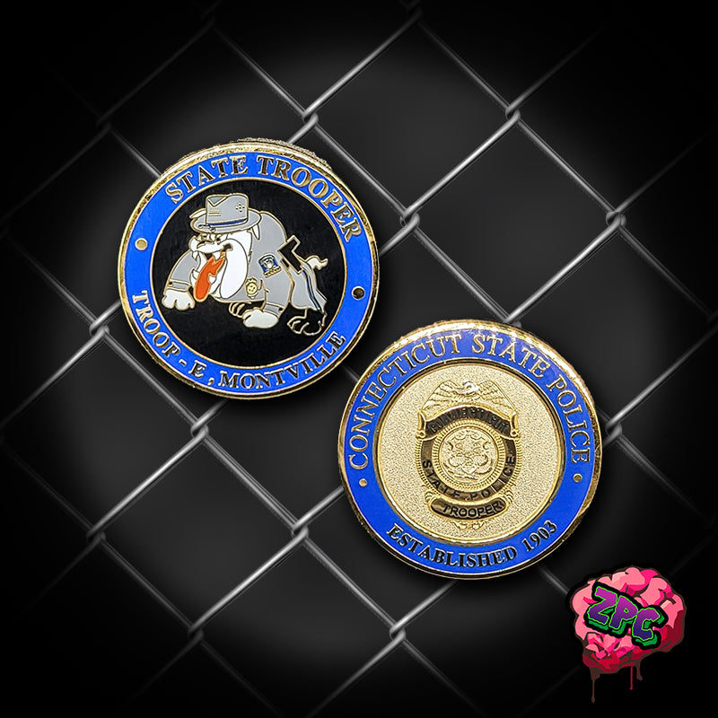 CSP - Connecticut State Police Troop E Montville (Variation)