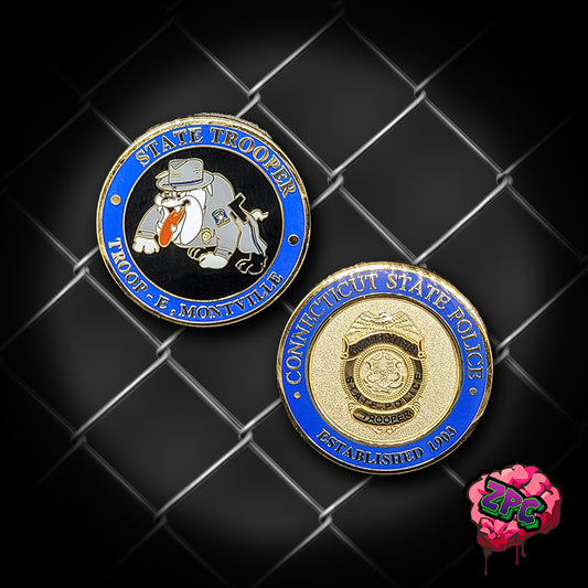 CSP - Connecticut State Police Troop E Montville (Variation)