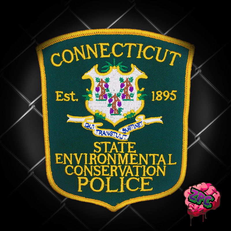 CT - CONNECTICUT ENCON POLICE / CURRENT- Full-Color Variant