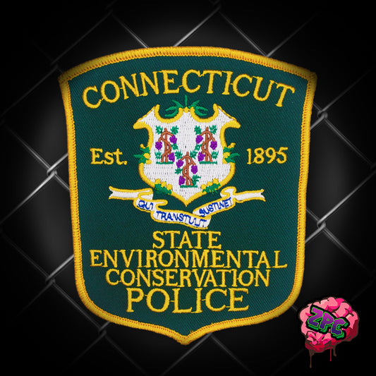 CT - CONNECTICUT ENCON POLICE / CURRENT- Full-Color Variant