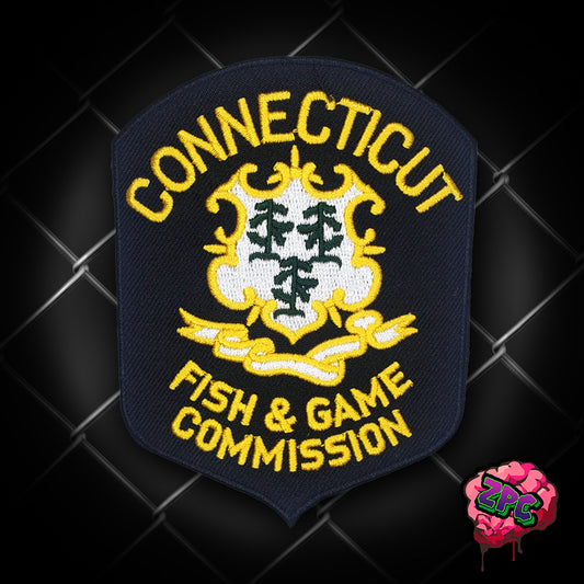 CT - CONNECTICUT ENCON POLICE - 1st Issue Fish & Game Commission- Reproduction