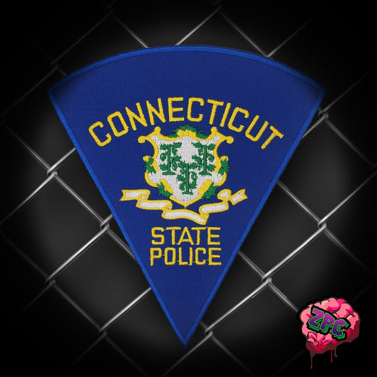 CSP - CONNECTICUT STATE POLICE -CSP Felt Patch- 1940-1968