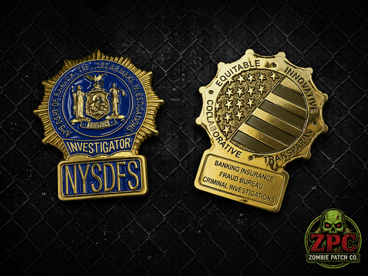 NYS DEPT. OF FINACIAL SERVICES CRIMINAL INVESTIGATION CHALLENGE COIN