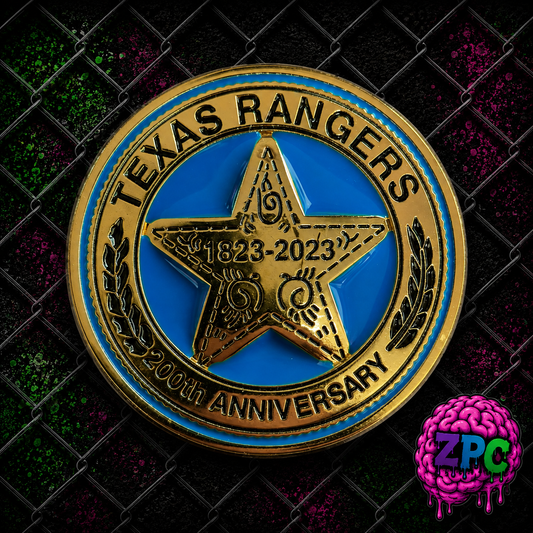 Texas Rangers Dept Of Public Safety 200th Anniversary Coin