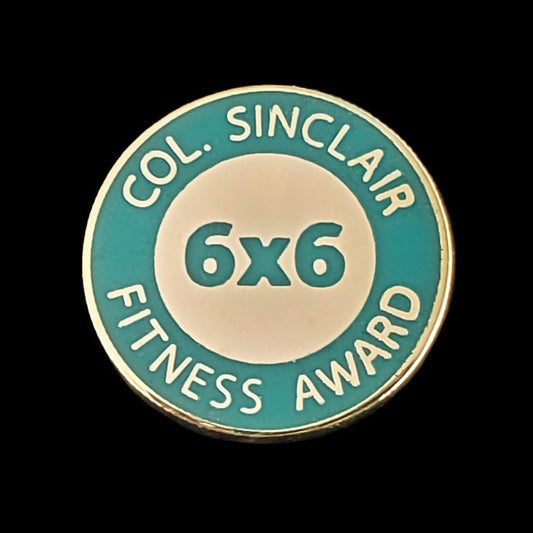 VT-VERMONT STATE POLICE "Colonel Sinclair Fitness Award" Pin