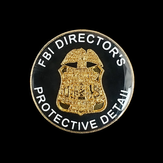 FBI- Federal Bureau of Investigation: FBI Director's Protective Detail Pin