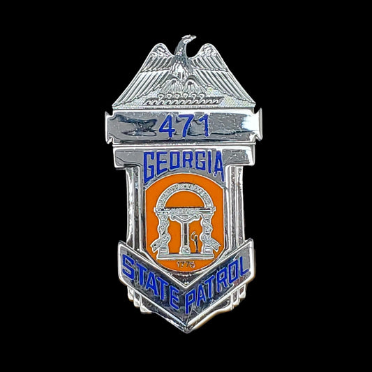 GSP - Georgia State Patrol Hat Badge - Georgia State Police