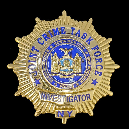 TEST PRODUCT: Investigator Badge - New York Joint Crime Task Force