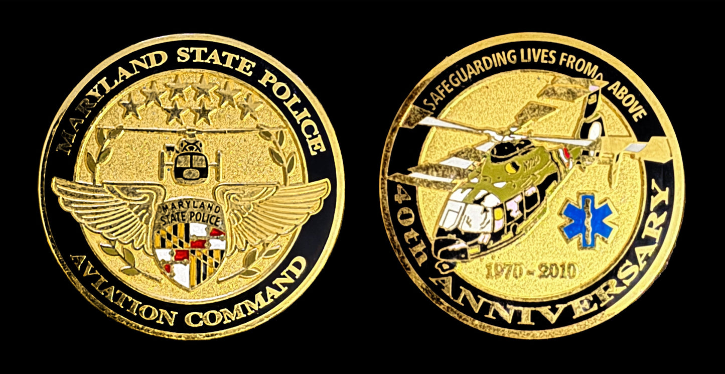 MSP - Maryland State Police 40th Anniversary Aviation Command - Maryland State Police