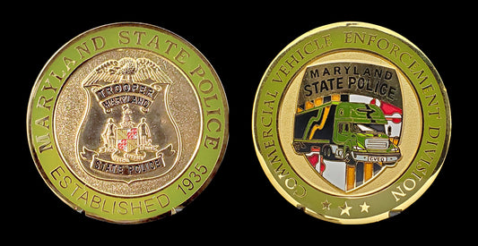 MSP - Maryland State Police - Commercial Vehicle Enforcement Division Coin 2010