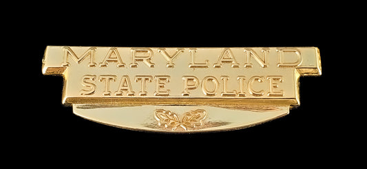 MSP-  Maryland State Police Pin Bar Badge