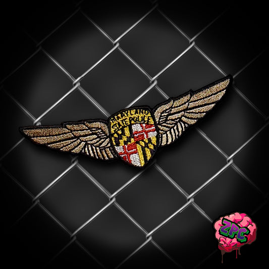 MSP- Maryland State Police Velcro Wings-MDSP Wings Patch