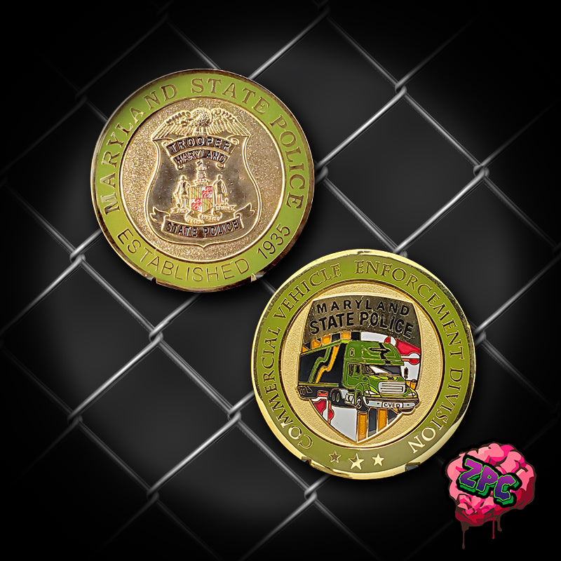 MSP - Maryland State Police - Commercial Vehicle Enforcement Division Coin 2010