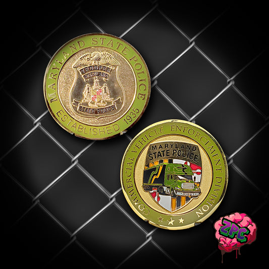 MSP - Maryland State Police - Commercial Vehicle Enforcement Division Coin 2010